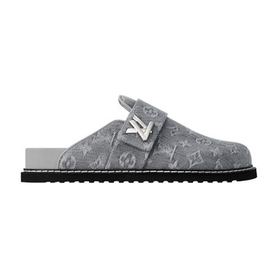 Louis Vuitton Lv Cosy Comfort Mule In Gray