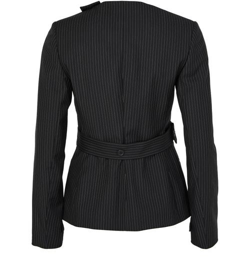 COURREGES Nadelstreifenjacke mit Schnalle