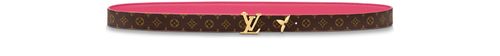 LOUIS VUITTON Pretty LV 20mm Reversible Belt