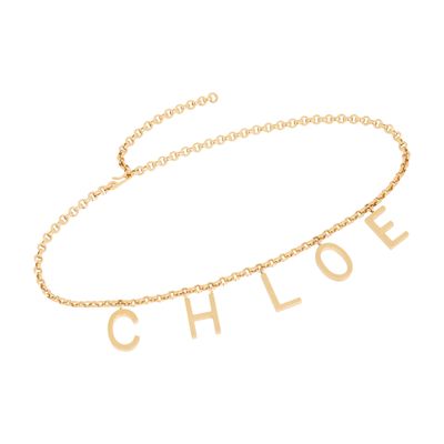 Chloé Letters belt