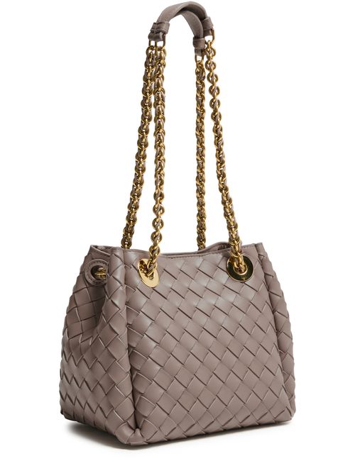 BOTTEGA VENETA Parachute small bag with chain