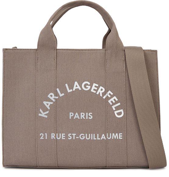 Karl lagerfeld canvas tote bag shop