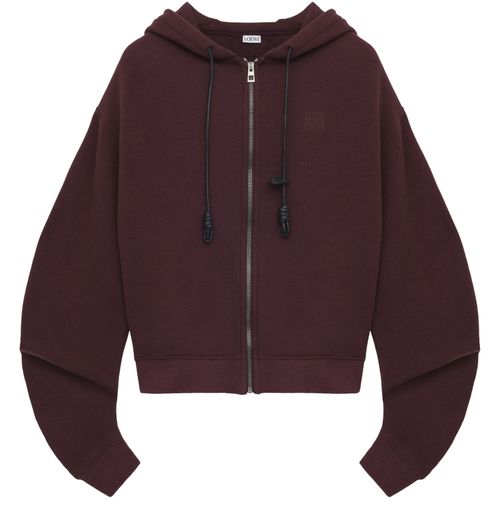 LOEWE Kapuzensweatshirt Flamenco aus Wolle und Kaschmir