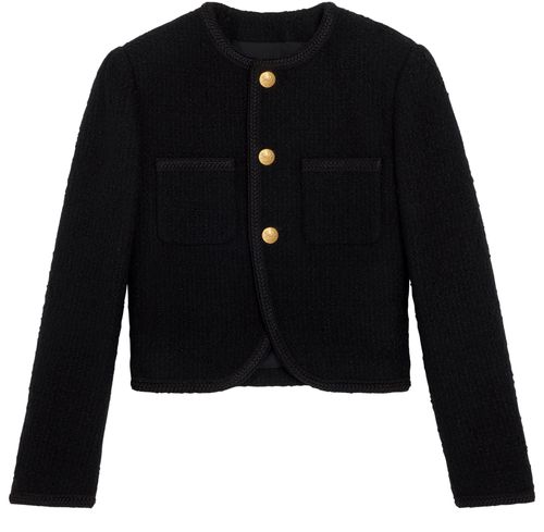 CELINE 毛呢编织外套