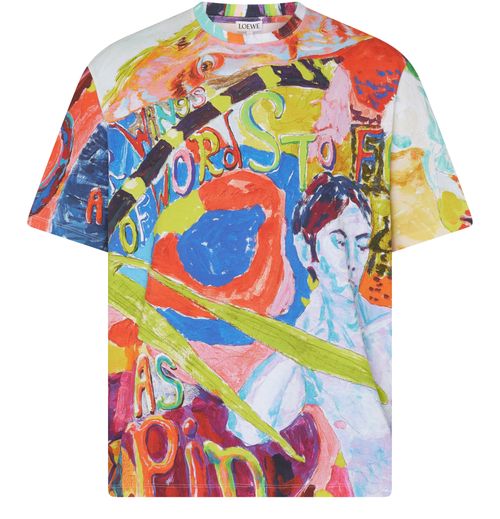 LOEWE Loose fit t-shirt in cotton