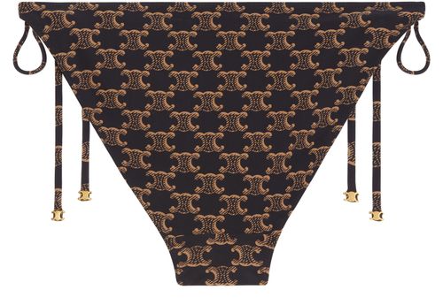 CELINE Swimsuit bottom with monogram in jersey