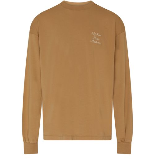 DROLE DE MONSIEUR Long-sleeved t-shirt with logo