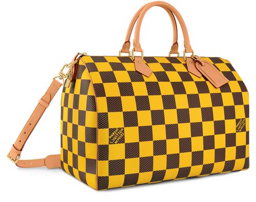 LOUIS VUITTON Speedy 50 Damier Pop mit Schulterriemen