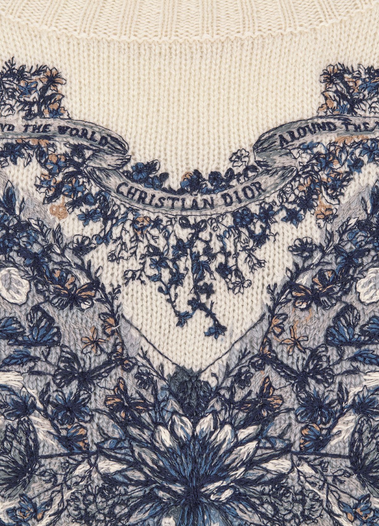 ペイズリー刺繍　34サイズ　ディオール Christian Dior