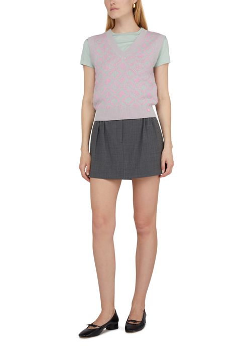 ACNE STUDIOS Weste Konny Tiles Face