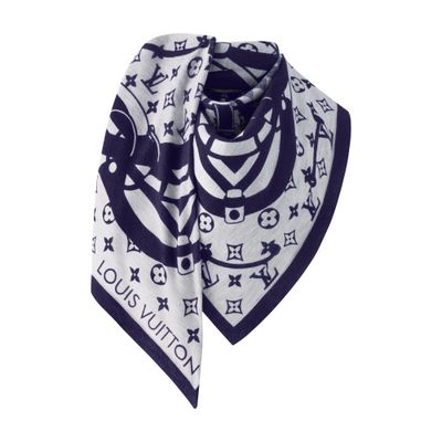 Louis Vuitton Flower And Straps Shawl