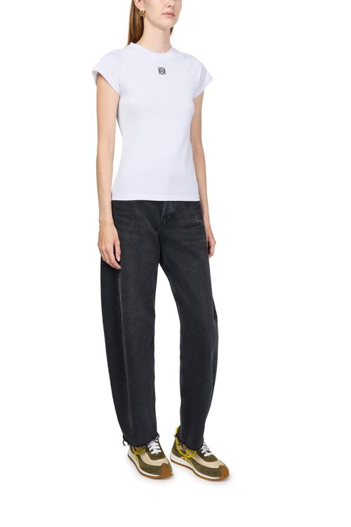 LOEWE T-shirt ajusté en coton et viscose