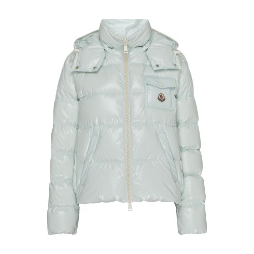 Moncler Andro Hooded Down Puffer Jacket In Baby_blue