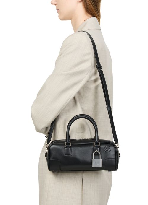 LOEWE Sac Amazona 23 Cropped en cuir de veau brillant