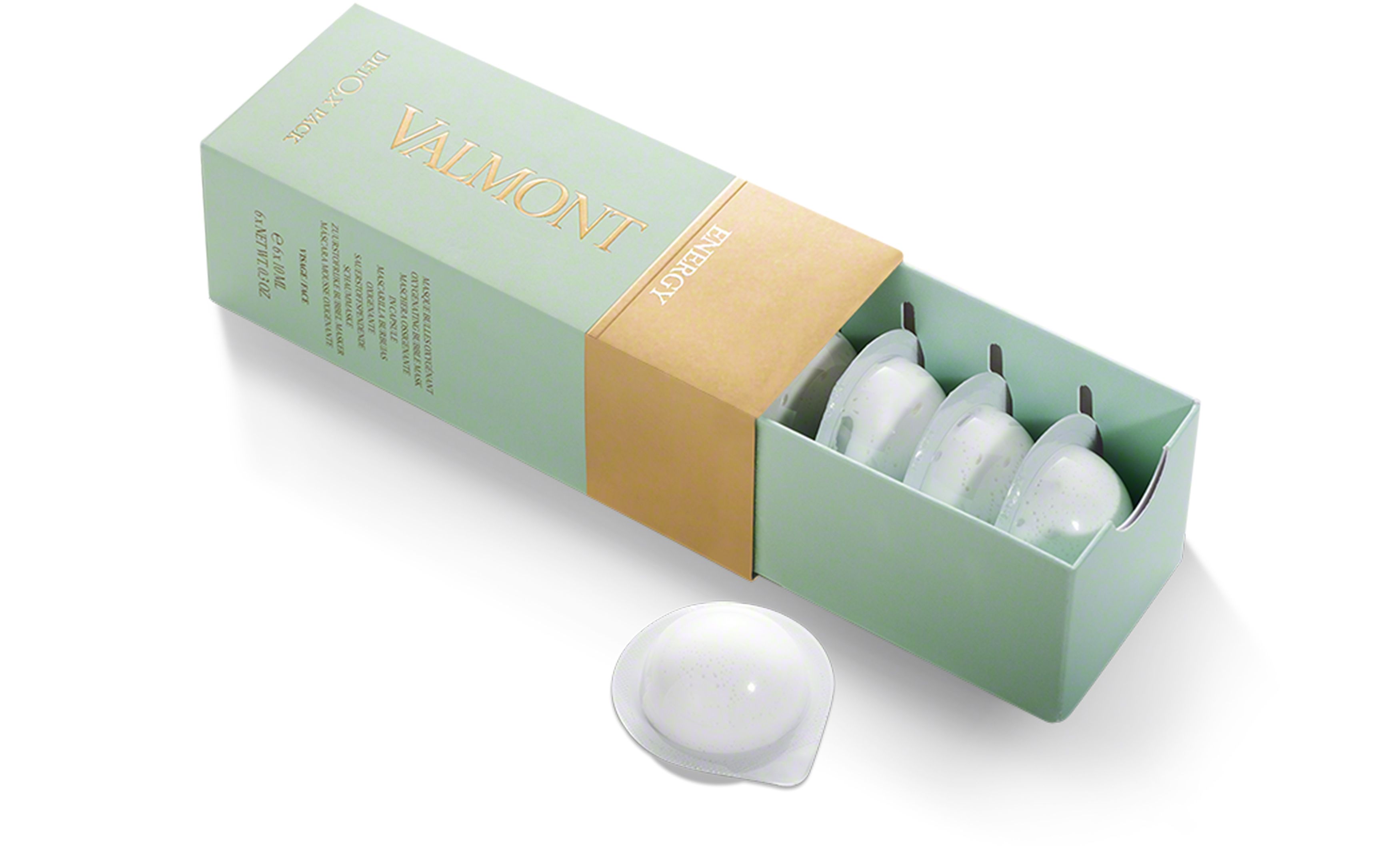 DetO2x Pack depolluting regenerating bubble mask 6 x 10 ml