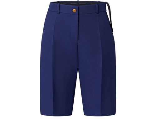 LOUIS VUITTON Technical Gabardine Tailored Bermuda Shorts