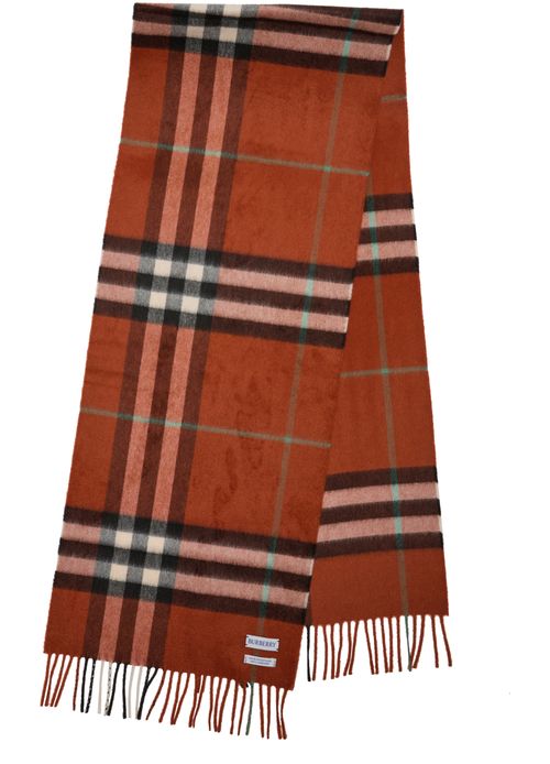 BURBERRY Écharpe en cachemire à carreaux