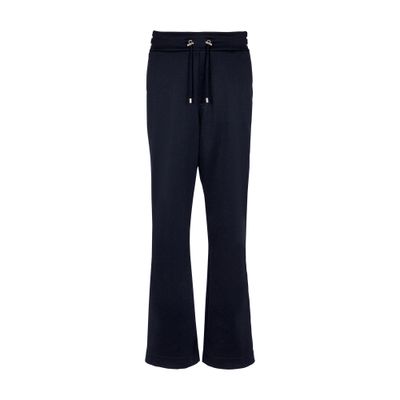 Balmain Pb Signature-badge Track Pants In Blue