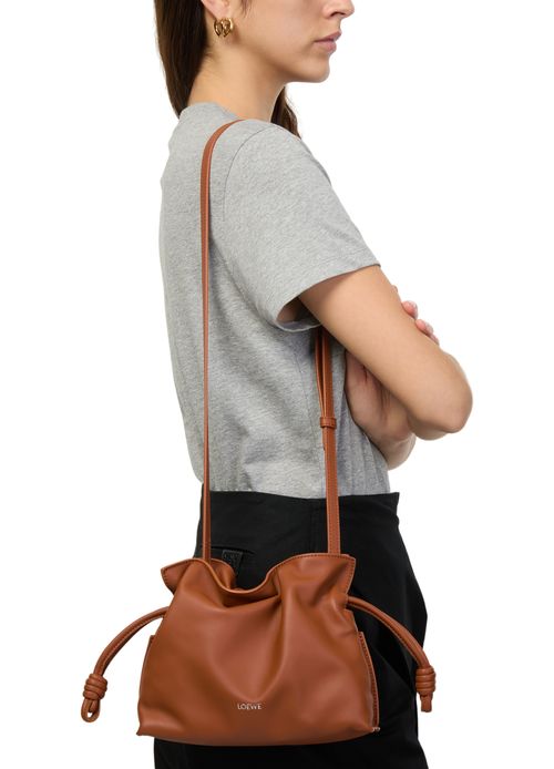 LOEWE Mini Flamenco clutch in nappa calfskin