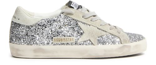 GOLDEN GOOSE Super-Star glitzernem Sneakers
