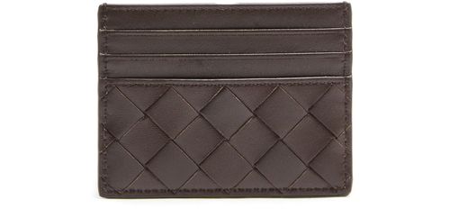 BOTTEGA VENETA Etui pour cartes de crédit Intrecciato