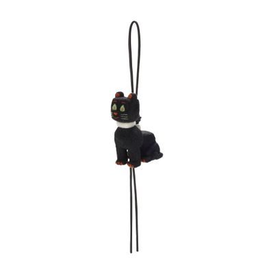 Louis Wain felt cat bag charm