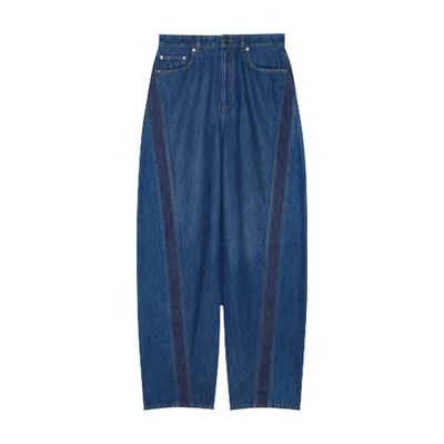 Givenchy Cocoon-cut Jeans In Blue