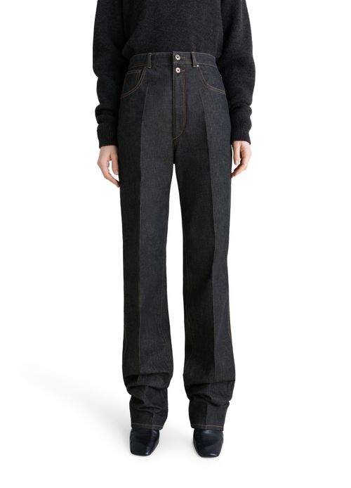 LEMAIRE High waisted straight jeans