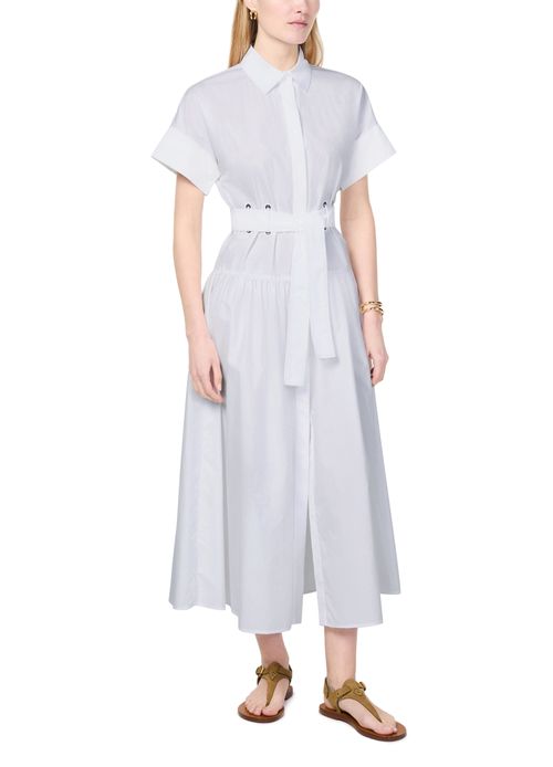 MAX MARA Agoraio cotton poplin shirt dress