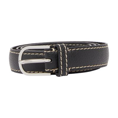 Leather belt