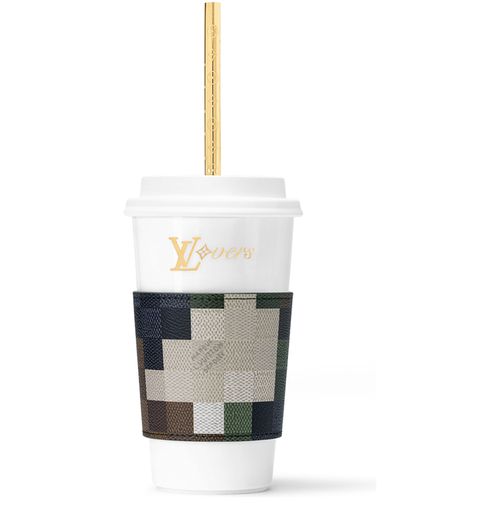 LOUIS VUITTON LV Cup & Straw Damoflage
