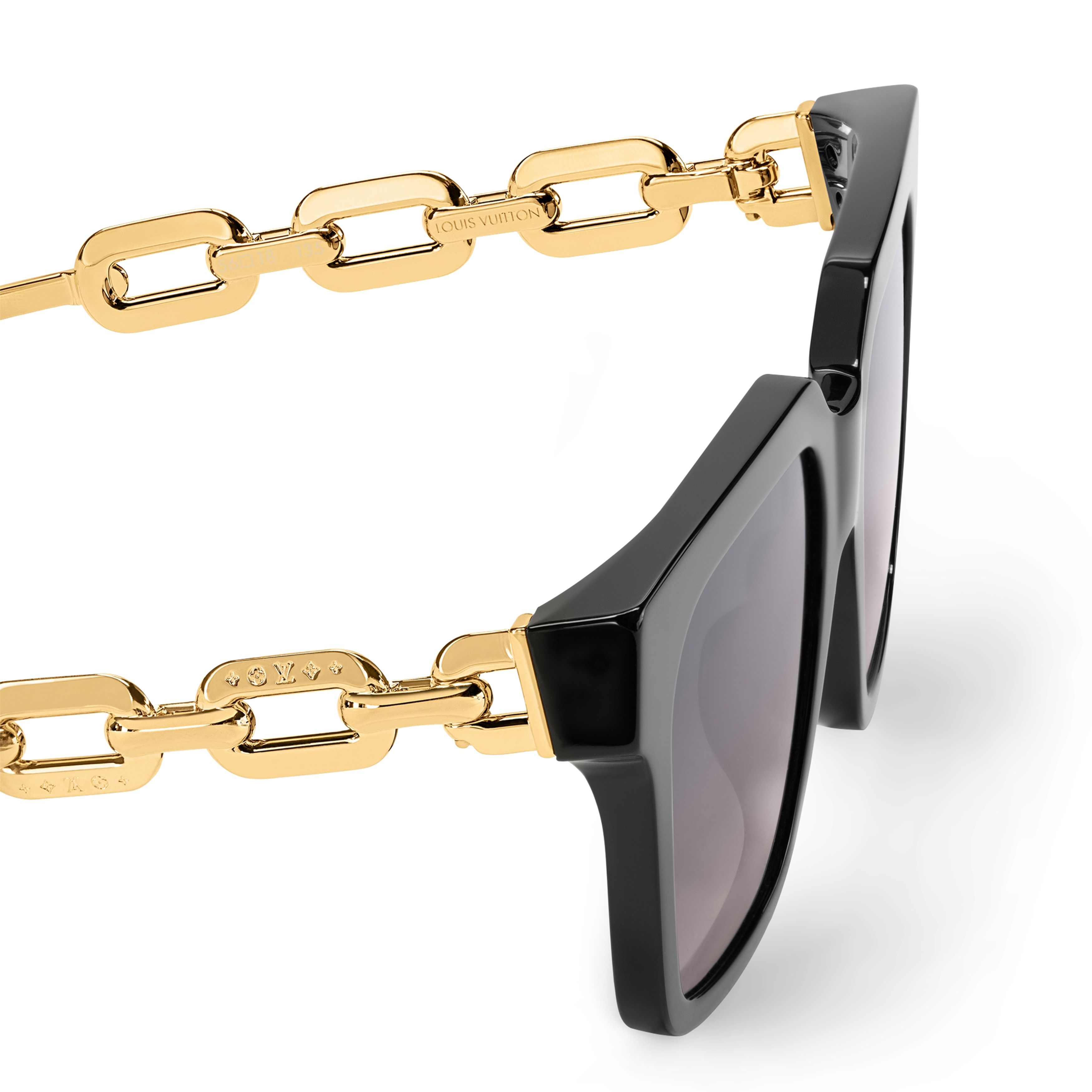 LV Edge Large Square Sunglasses thumbnail 5
