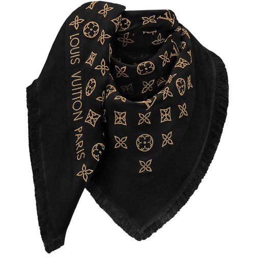 LOUIS VUITTON More Monogram Shawl