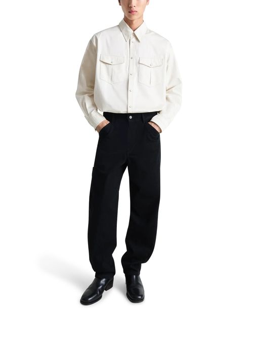 LEMAIRE Workwear-Hose mit Twist
