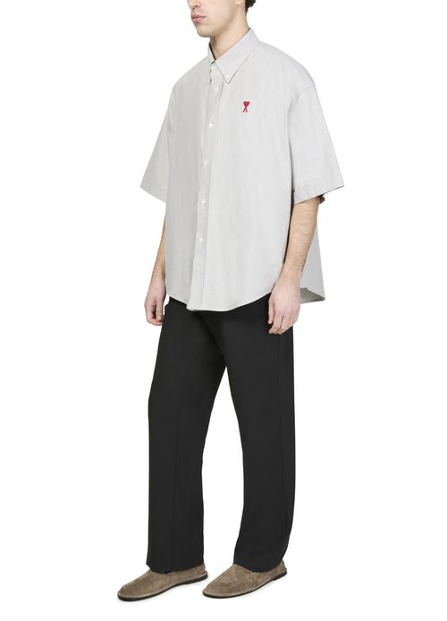 AMI PARIS Boxy fit short-sleeved shirt