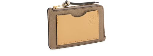 LOEWE 粒面小牛皮卡包、零钱包