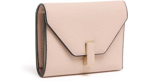 VALEXTRA Iside 3 CC folding wallet