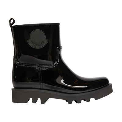 Shop Moncler Ginette Rain Boots In Black