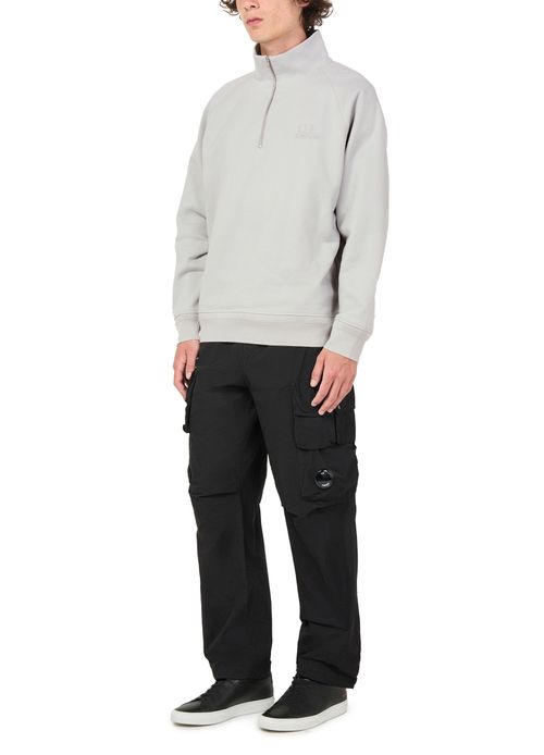 CP COMPANY Sweatshirt with half-zip closure