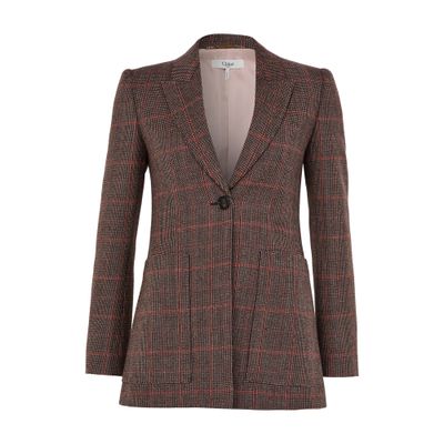 Chloé Simple Breasted Blazer