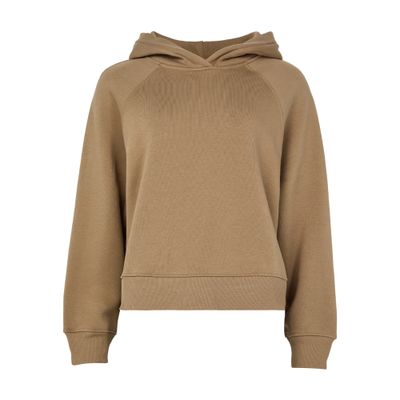 S Max Mara Hooded Sweatshirt In Beige