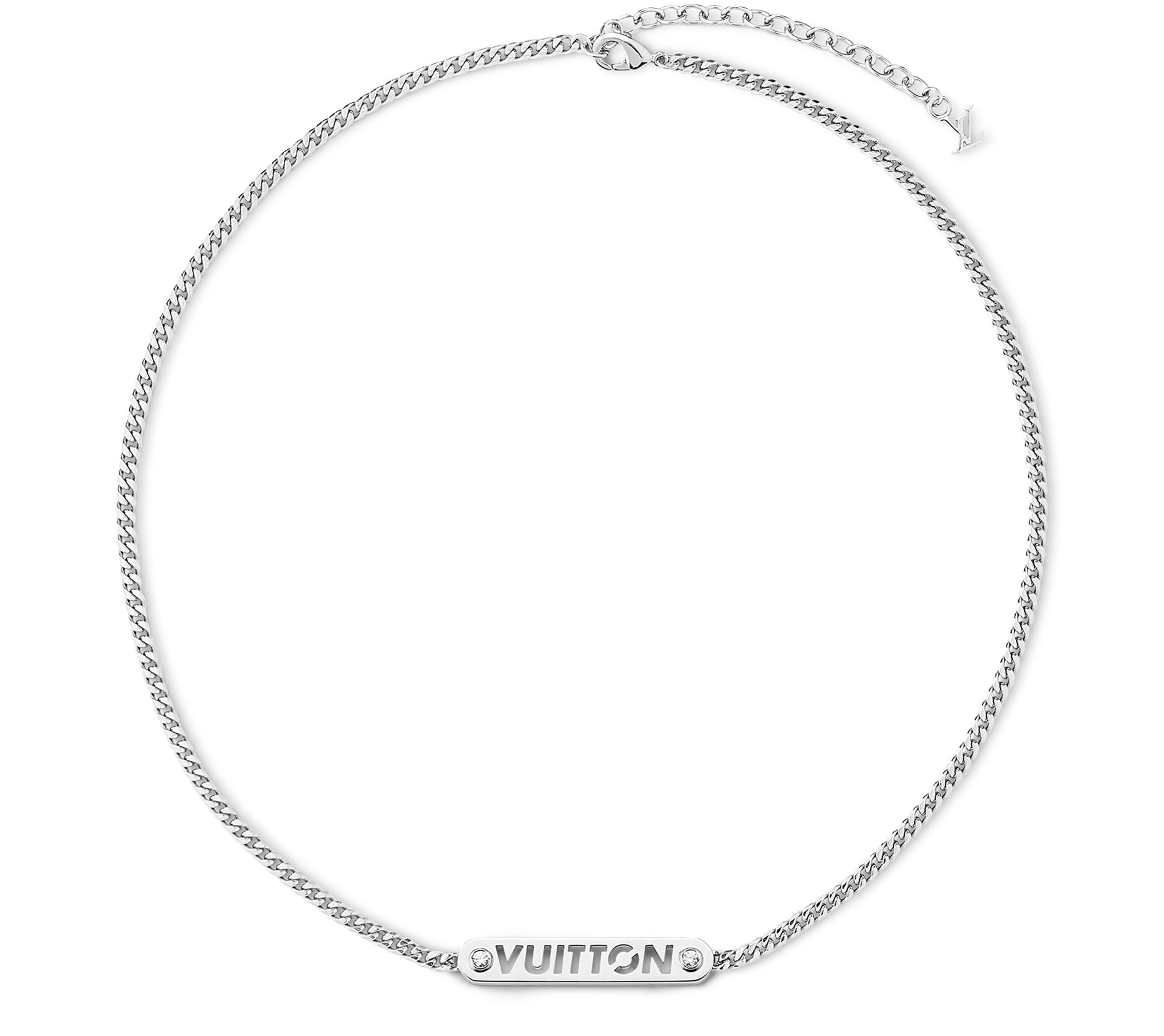 LV ID Necklace