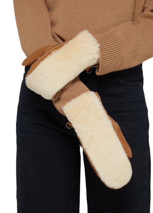 UGG Exposed sheepskin mitten