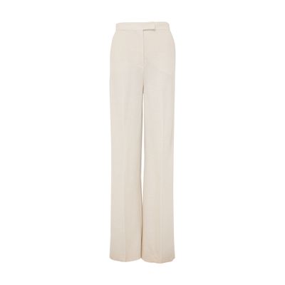 Max Mara Wide Pants In Red