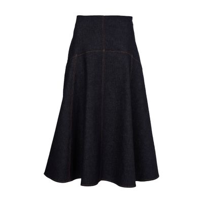 The De-Nîmes triangle skirt