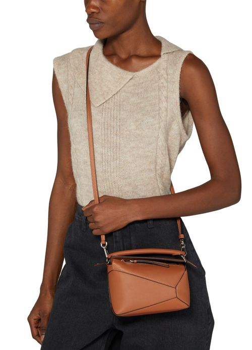 LOEWE Mini Puzzle Edge bag in classic calfskin