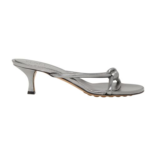 Bottega Veneta Atomic Sandals In Silver