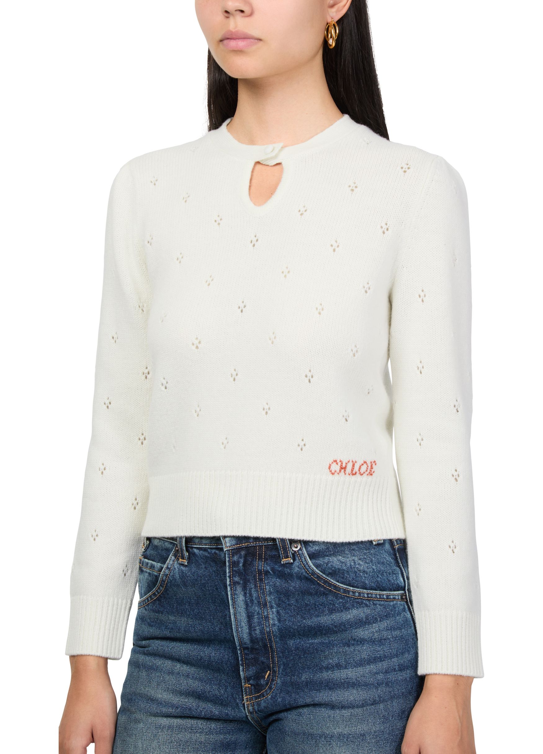 Round neck sweater thumbnail 4