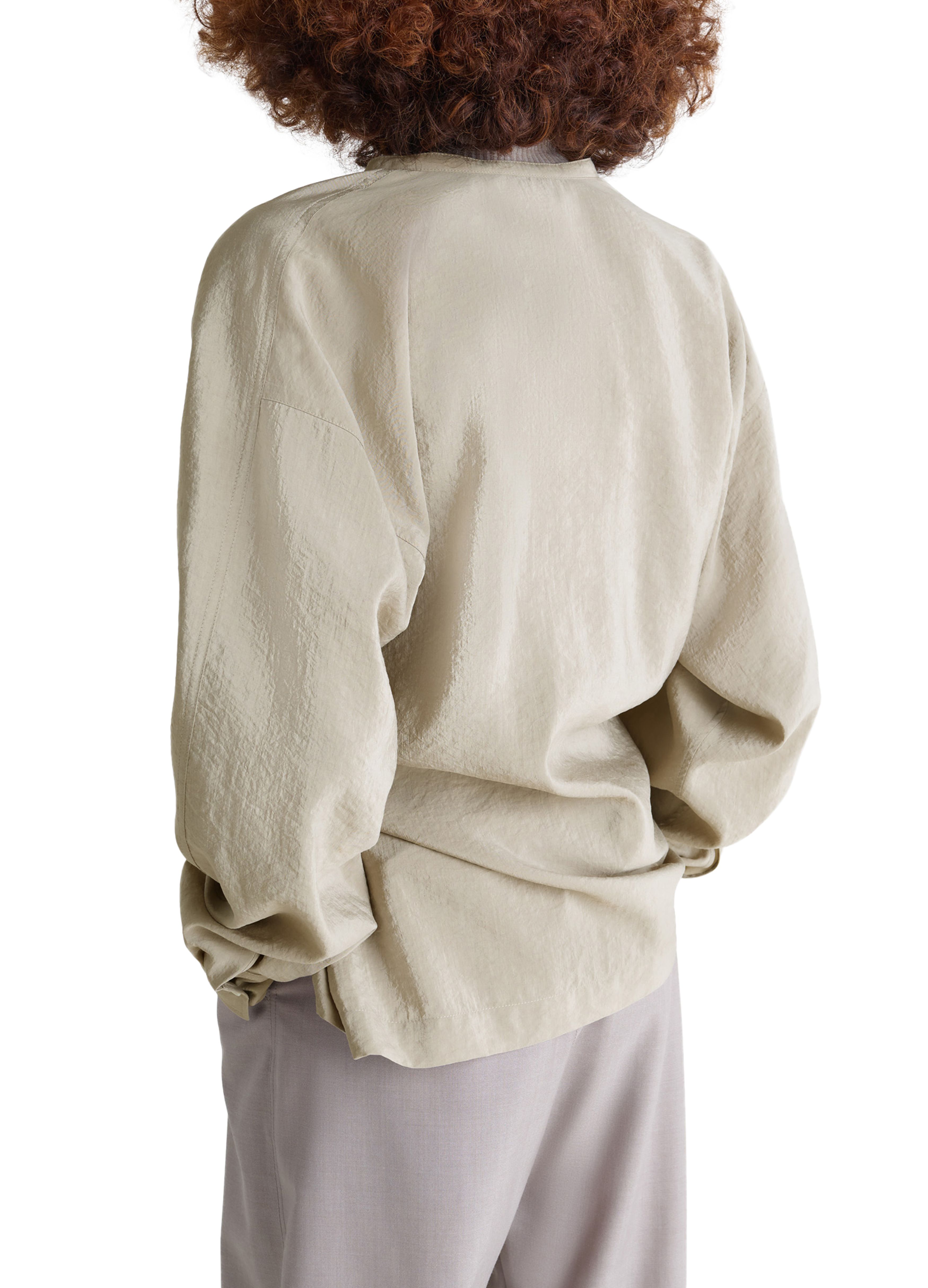 Twisted long sleeve top thumbnail 4