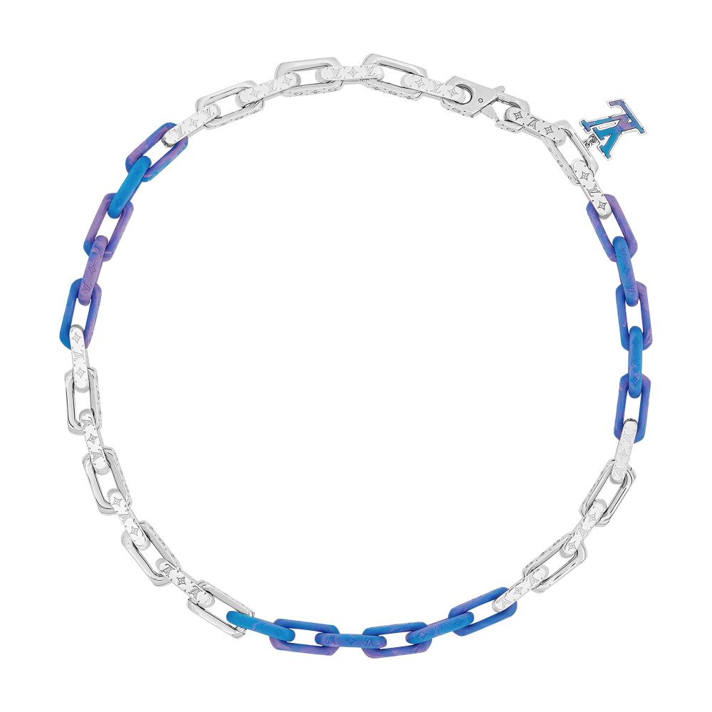 Monogram Chain Necklace thumbnail 4